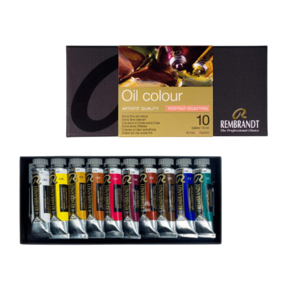 REMBRANDT OIL 10 X 15ML SET - PORTRAIT