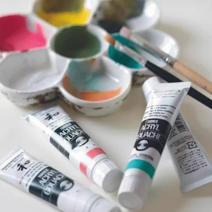 Turner Acrylic Gouache in use (2)