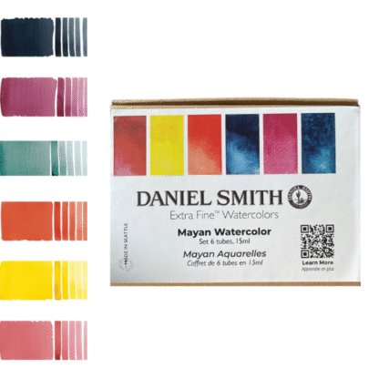 DS SET MAYAN COLOURS 15ML X 6 TUBES