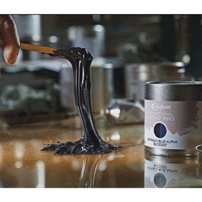 Cranfield trad litho ink in use