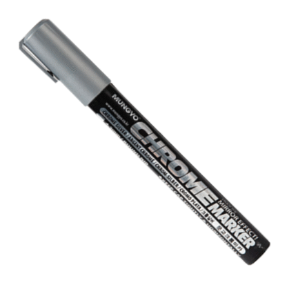 MUNGYO CHROME MARKER SILVER