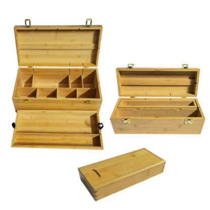 Bamboo Storage Boxes - Prime Art