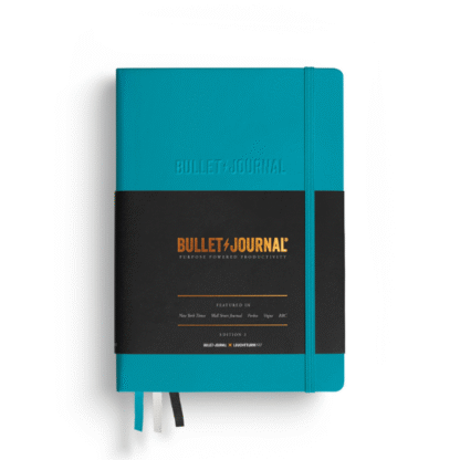 Turquoise25 Bullet journal