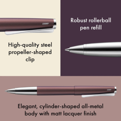 LAMY STUDIO Orion Matt Rollerball details
