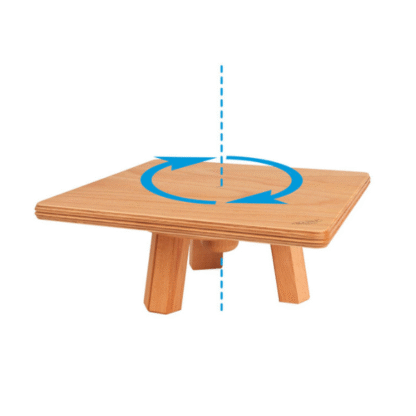 MABEF M_37 Sculpture Table Trestle Rotate