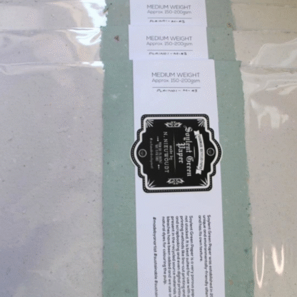 Handmade Recycled Paper - Soylent Green Paper - Image 9
