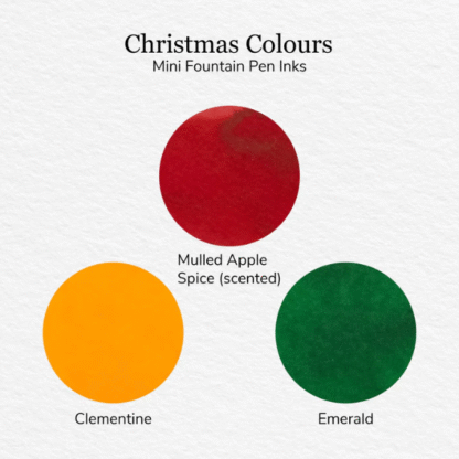 Tom's studio - Christmas Mini Inks swatches