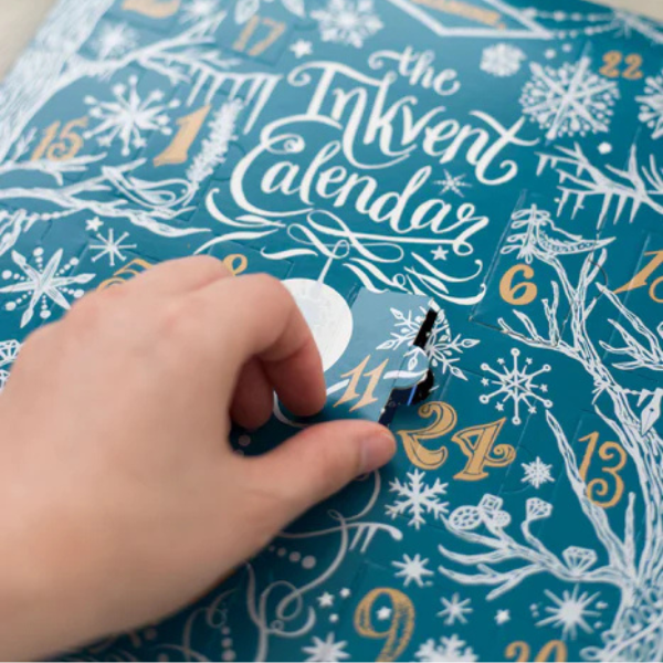 The Inkvent Calendar - Teal Edition 2025 - Diamine - Image 4