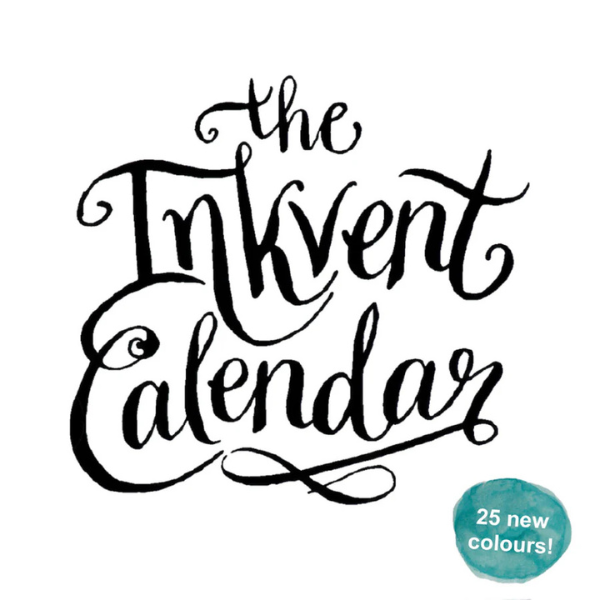 The Inkvent Calendar - Teal Edition 2025 - Diamine - Image 2