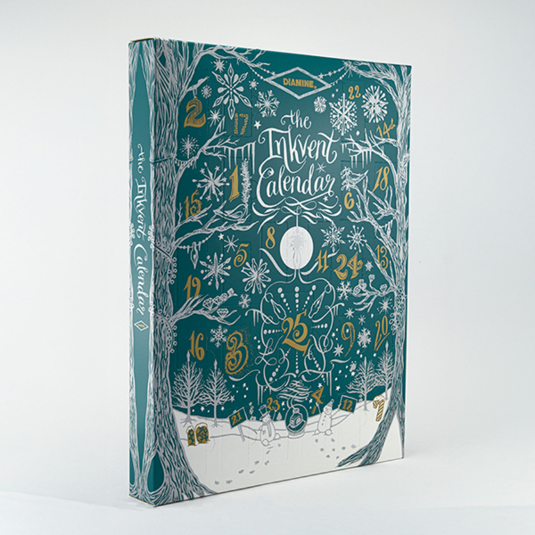 The Inkvent Calendar - Teal Edition 2025 - Diamine - Image 3