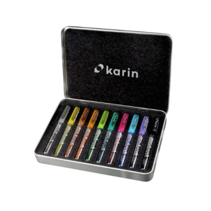 Deco Brush Metallic 10 pcs. Set (metall-box)