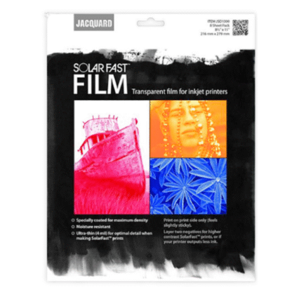 JACQUARD SOLARFAST FILM-8 SHEET PACK front