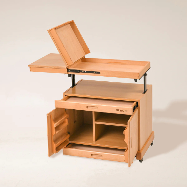 MEEDEN DELUXE ARTIST STORAGE TABORET