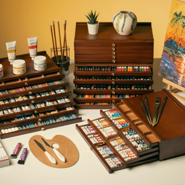 MEEDEN WOOD STORAGE BOXES