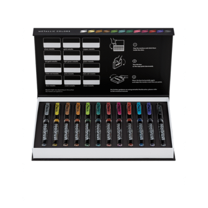 Realbrush METALLIC 12 pcs. Set