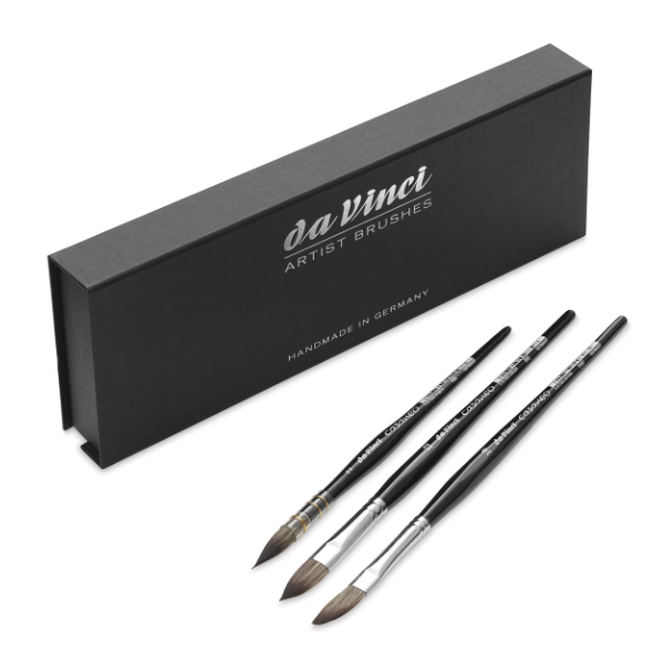 DA VINCI 4250 CASANEO WATER COLOUR BRUSHES IN A GIFT BOX