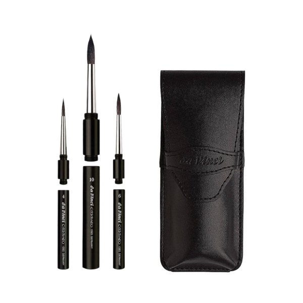 DA VINCI 5382 CASANEO TRAVEL BRUSH SET SERIES 1593