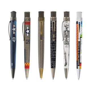 RETRO 51 ROLLERBALL PEN TORNADO VINTAGE METALSMITH MULTIPLE