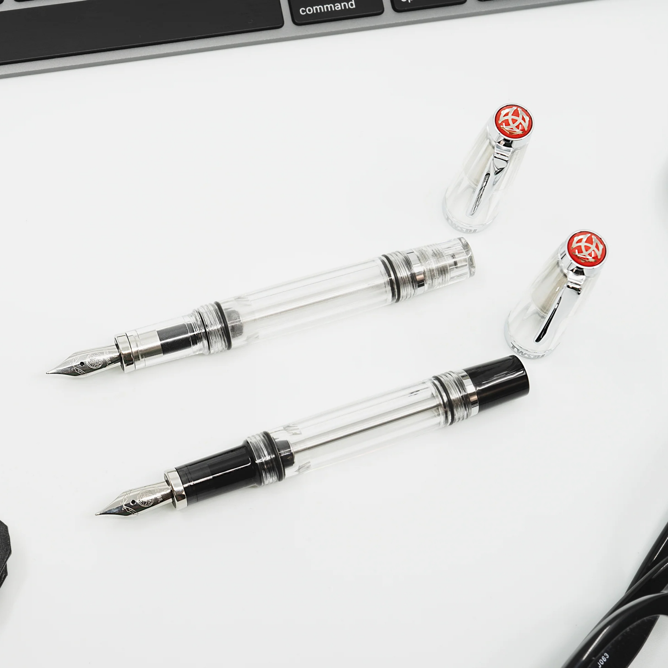 TWSBI VAC MINI FOUNTAIN PENS top view