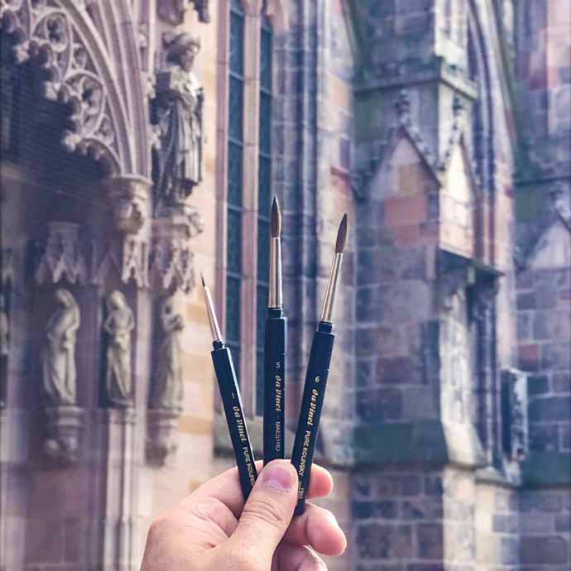 da Vinci Maestro travel brush life