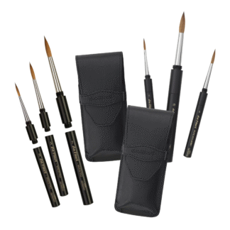 da vinci travel brush sets