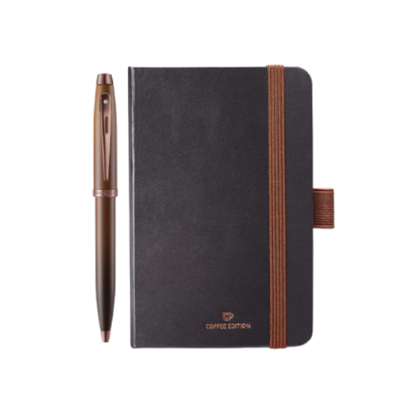 Ballpoint Pen & Notebook Gift Set (PVD Trim)
