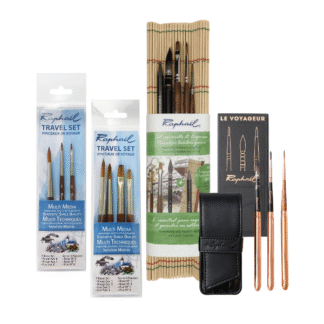 RAPHAEL TRAVEL BRUSH SETS