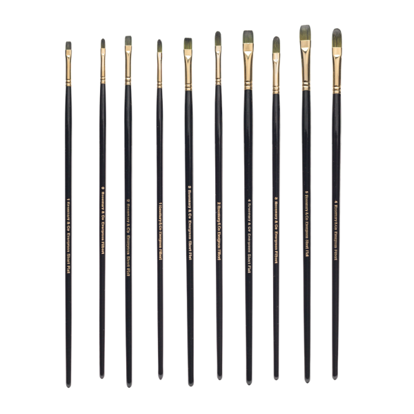 ROSE & CO EVERGREEN BRUSHES ASSORT