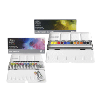 W&N PROFESSIONAL WATERCOLOUR travel sets