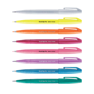pentel brush pens