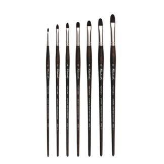 Raphael Textura Synthetic Acrylic brushes filbert (8702) range