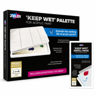 Keep Wet Palette and Refill Pack Zieler