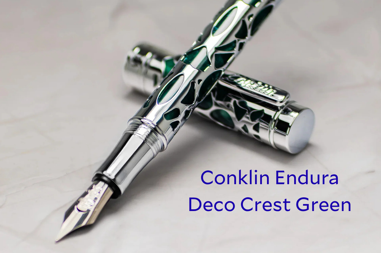 Conklin Endura Deco Crest Forest Green