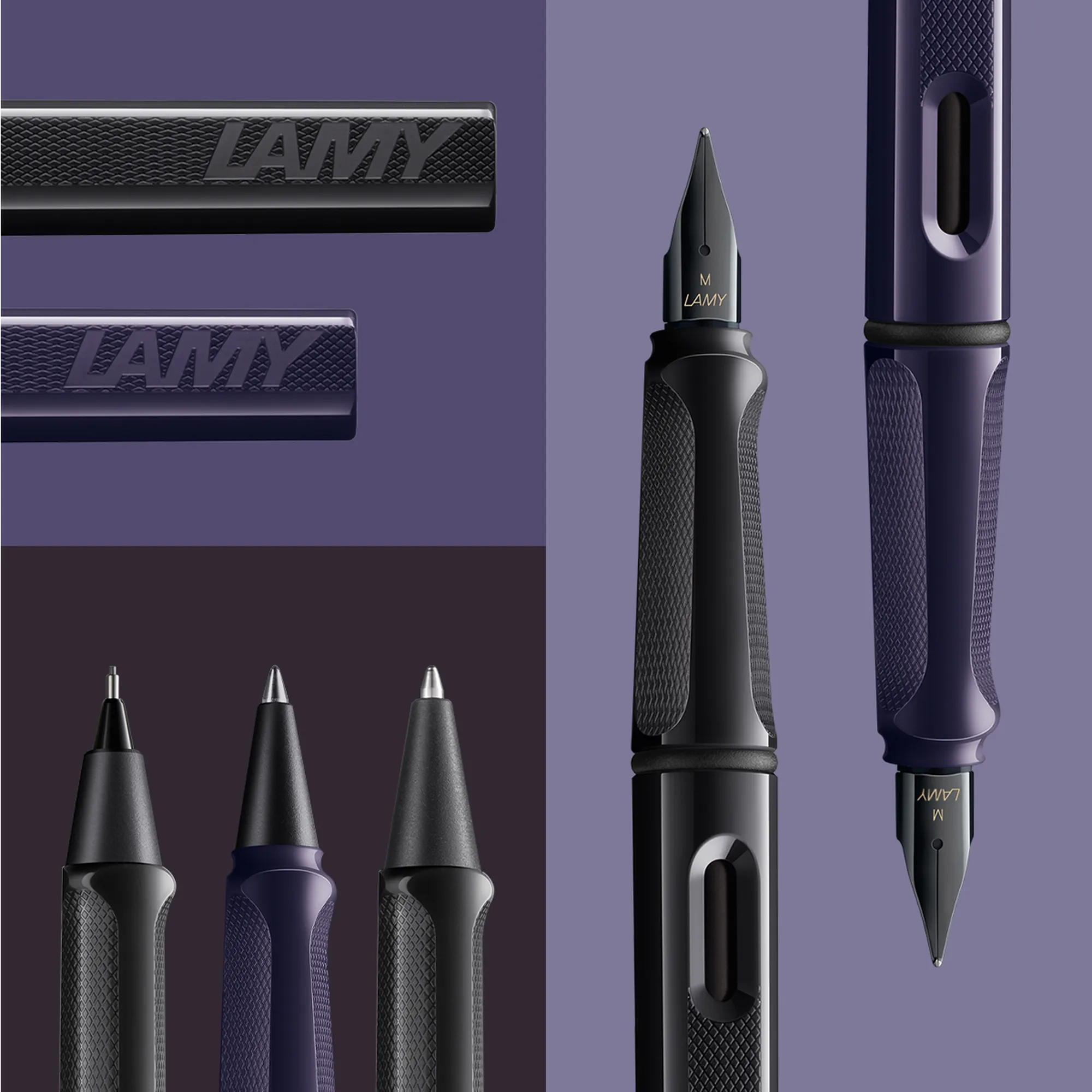 Lamy Safari Meteora and Meteorite
