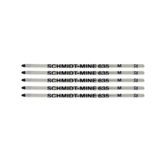 RETRO 51 BALLPOINT PEN REFILL BLACK MINI D1 5PK
