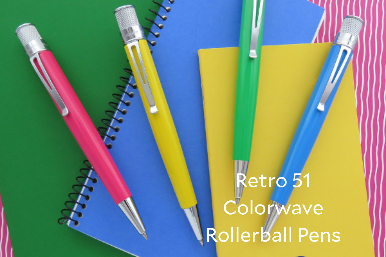 Retro 51 Colorwave Rollerball Pens
