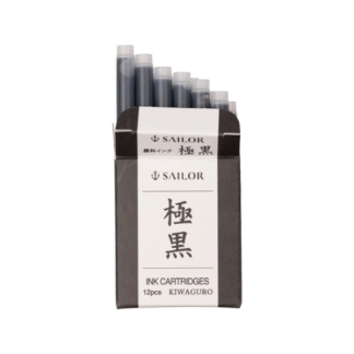 SAILOR KIWA-GURO FP INK CARTRIDGES (12 PACK)