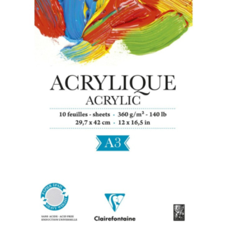 CF Acrylic paper pad A3