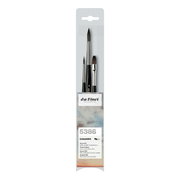 DA VINCI 5386 CASANEO W_C BRUSH SET OF 3