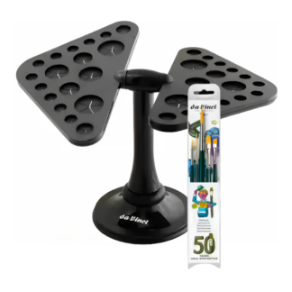 DA VINCI NOVA BRUSH SET 11863 + VARIO BRUSH HOLDER & WASHER