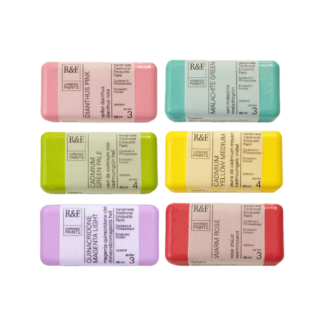 R&F ENCAUSTIC PAINT WAX BLOCK SINGLES