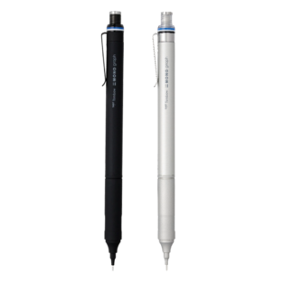 COVER IMAGE SHOWING BLACK AND SILVER TOMBOW MONO GRAPH FINE MECHANICAL PENCIL 0.5MM